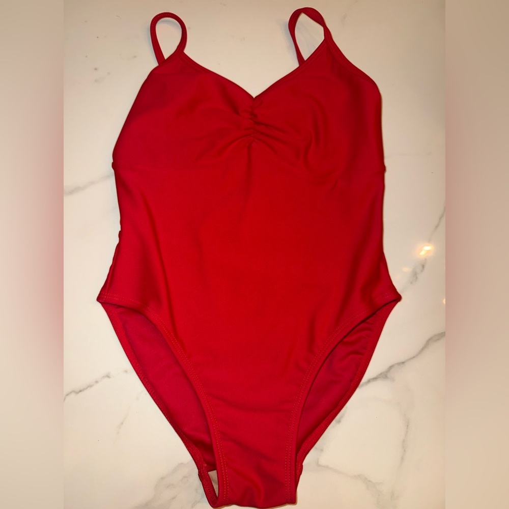 Red One-Piece Leotard CM